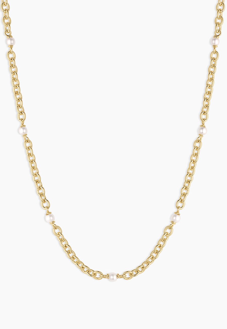Finley Pearl Dot Necklace