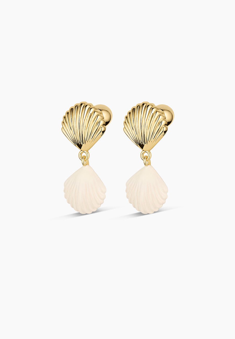 Scallop Earrings